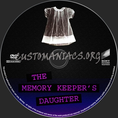 The Memory Keeper's Daughter dvd label