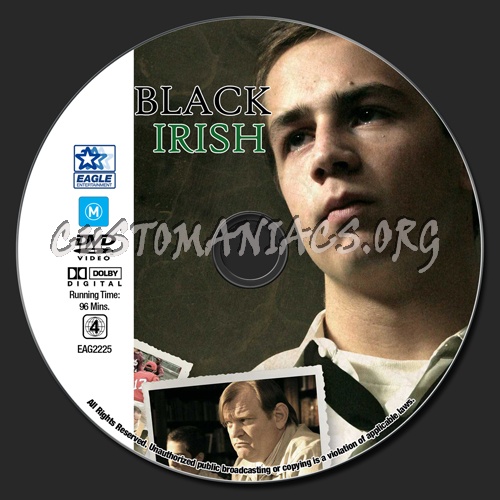 Black Irish dvd label