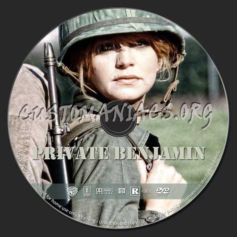 Private Benjamin dvd label