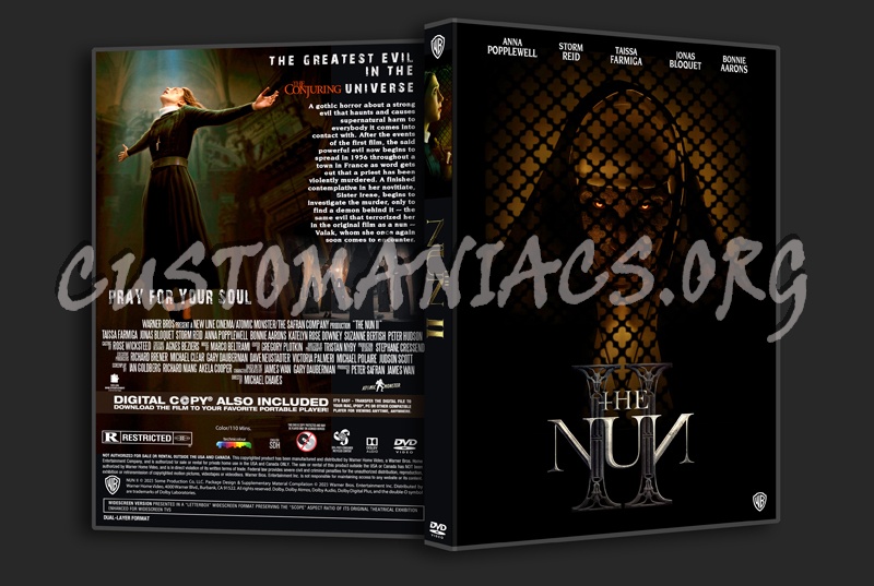 The Nun II dvd cover