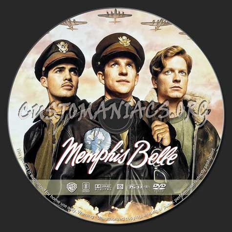Memphis Belle dvd label