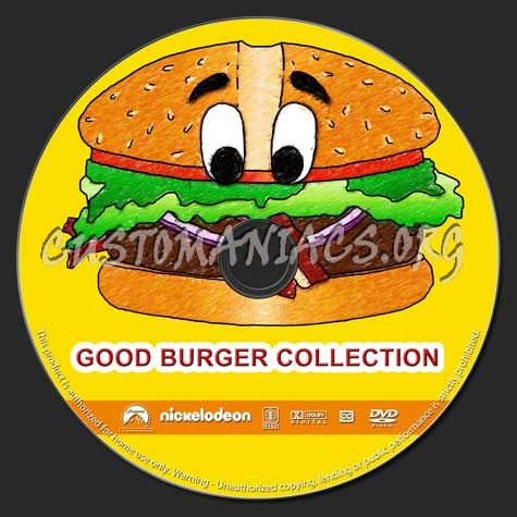 Good Burger Collection dvd label