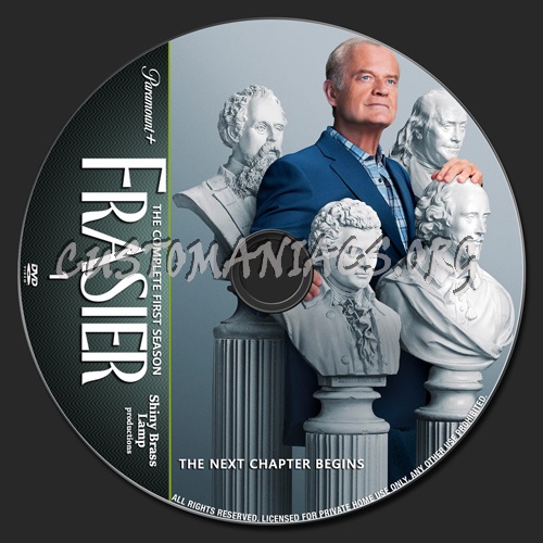 Frasier Season 1 dvd label