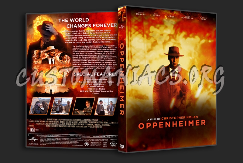 Oppenheimer dvd cover