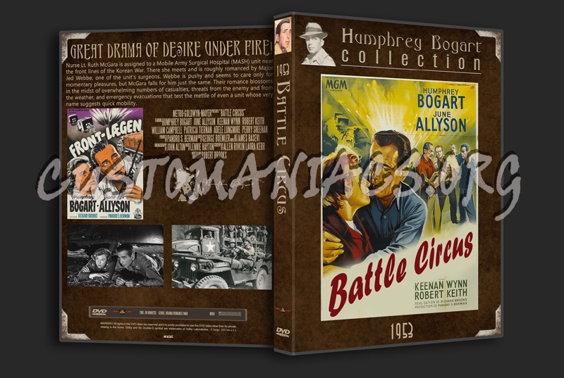 Bogart Collection 66 Battle Circus  (1953) dvd cover