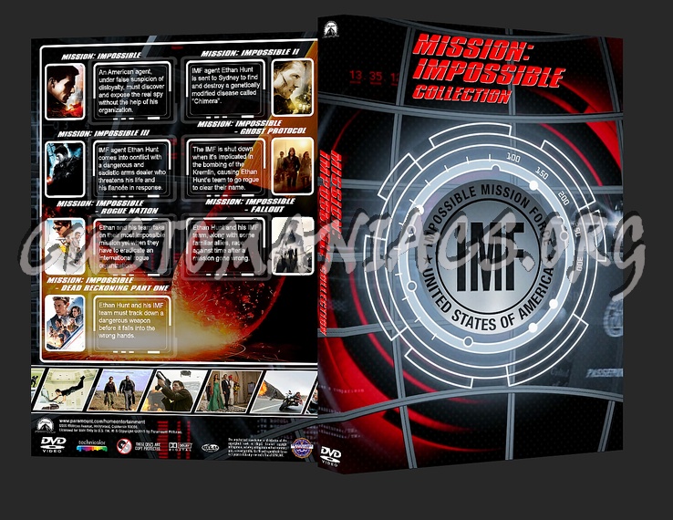 Mission Impossible Collection dvd cover