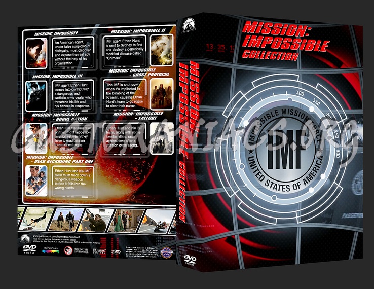 Mission Impossible Collection dvd cover