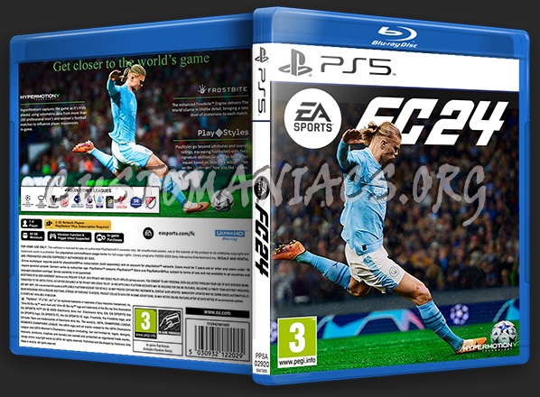 EA Sports FC 24 (ps5) dvd cover