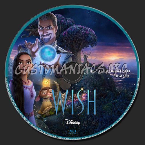 Wish blu-ray label