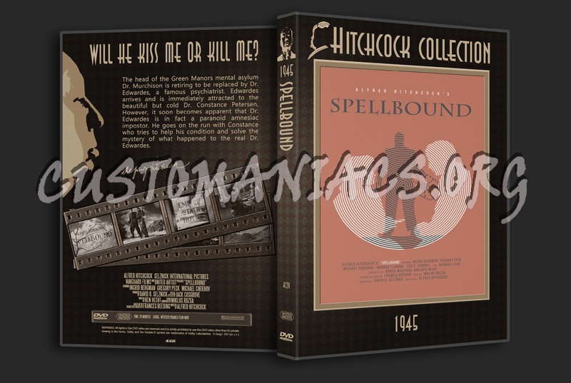 Hitchcock Collection 29: Spellbound  (1945) dvd cover