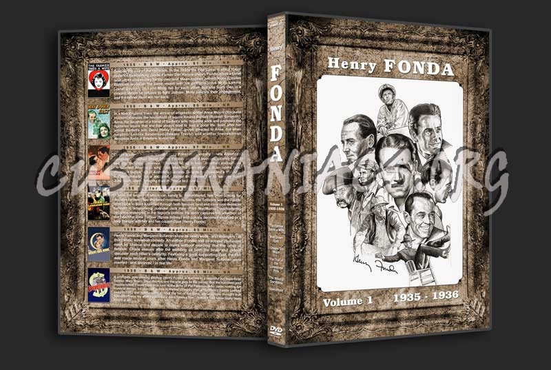 Henry Fonda Filmography - Volume 1 (1935-1936) dvd cover