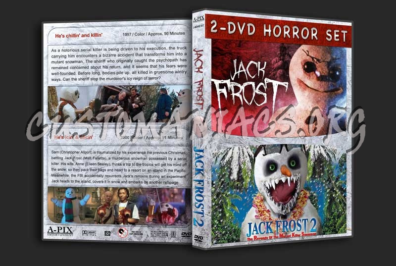 Jack Frost Double Feature dvd cover