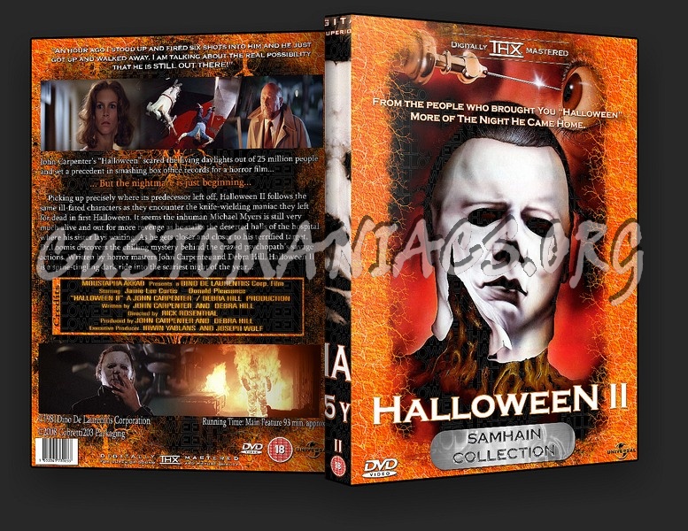 Halloween 2 Samhain Edition dvd cover