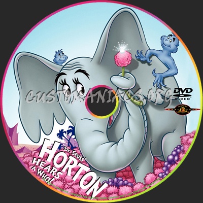 1970 Horton Hears a Who dvd label