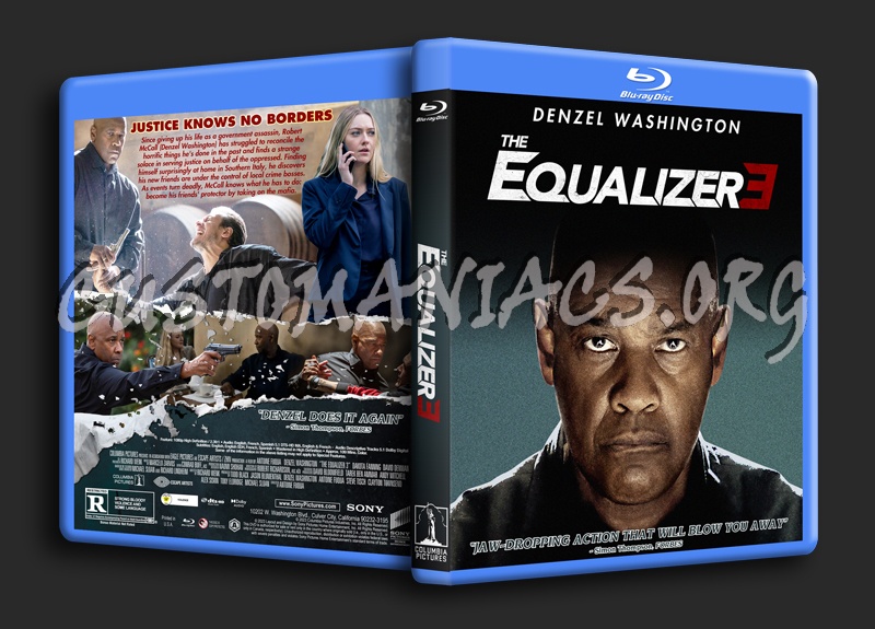 The Equalizer 3 dvd cover