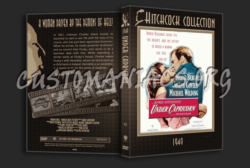 Hitchcock Collection 33: Under Capricorn  (1949) dvd cover