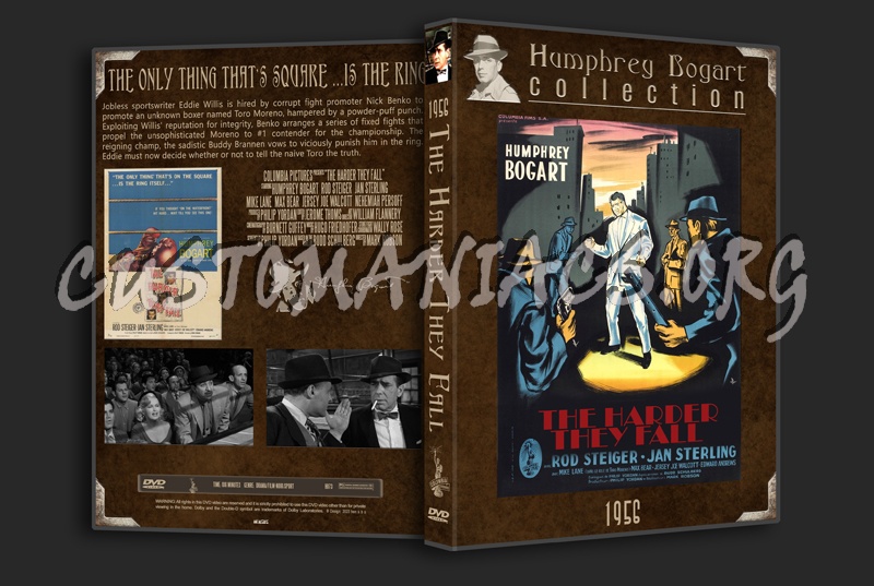 Bogart Collection 73 The Harder They Fall  (1956) dvd cover