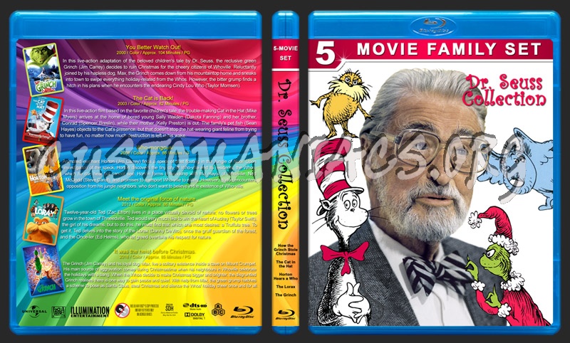 Dr. Seuss Collection blu-ray cover