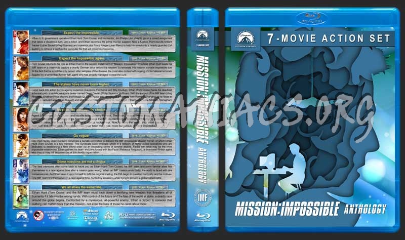 Mission Impossible Collection (7) blu-ray cover