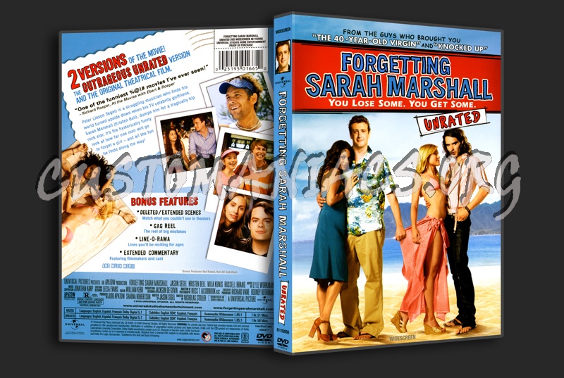 Forgetting Sarah Marshall dvd cover