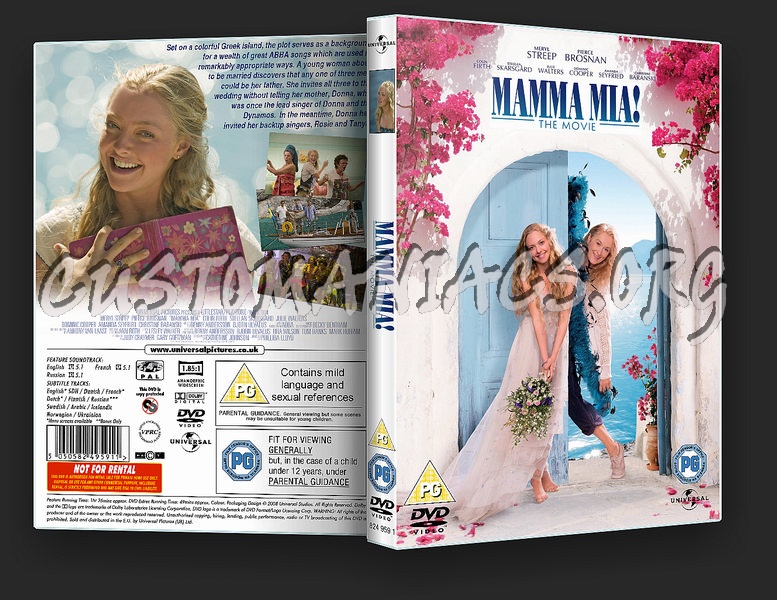 Mamma Mia! The Movie dvd cover