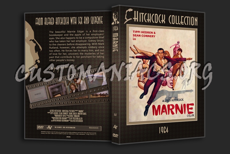 Hitchcock Collection 47: Marnie  (1964) dvd cover