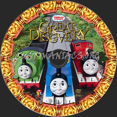 Thomas & Friends The Great Discovery dvd label