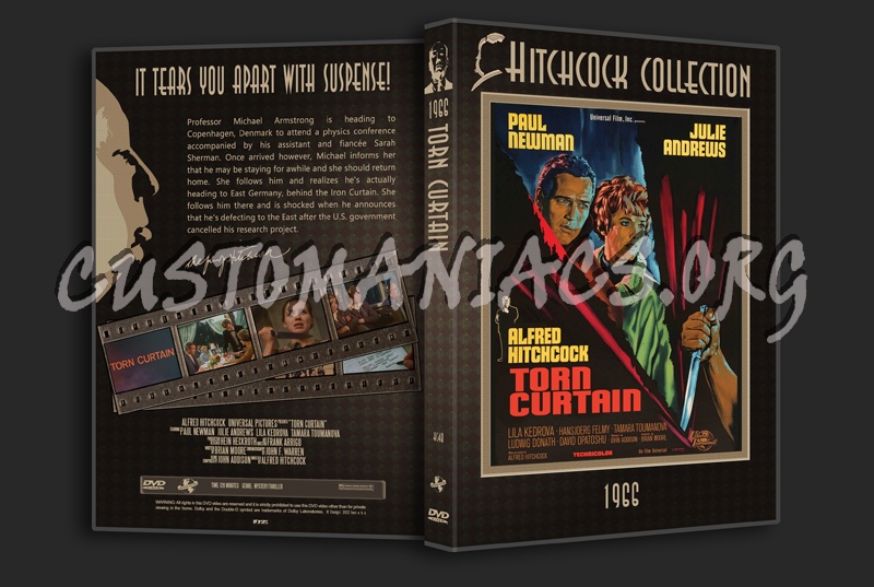 Hitchcock Collection 48: Torn Curtain  (1966) dvd cover
