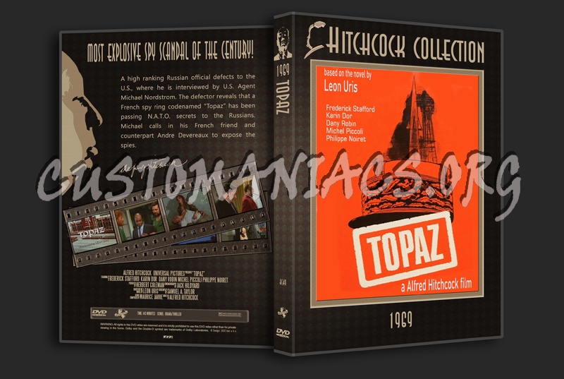 Hitchcock Collection 49: Topaz  (1969) dvd cover