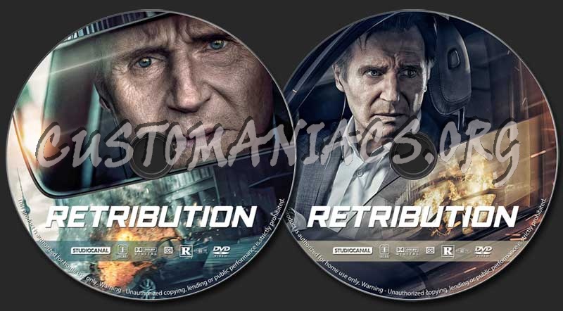 Retribution dvd label