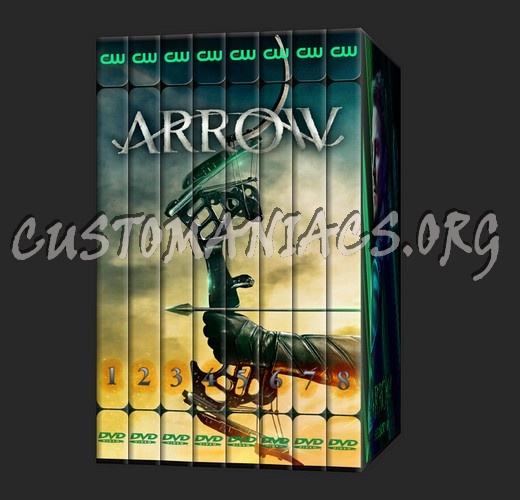 Arrow Complete Series (Spanning Spine) dvd cover