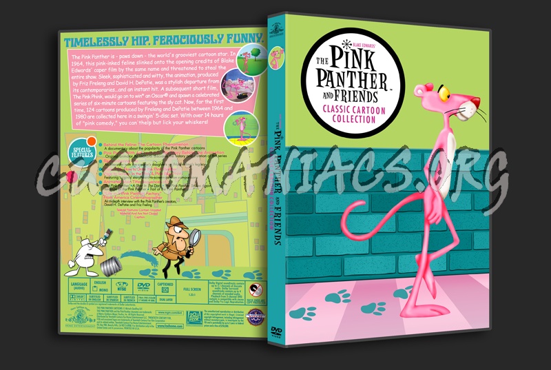 The Pink Panther - Classic Cartoon Collection dvd cover