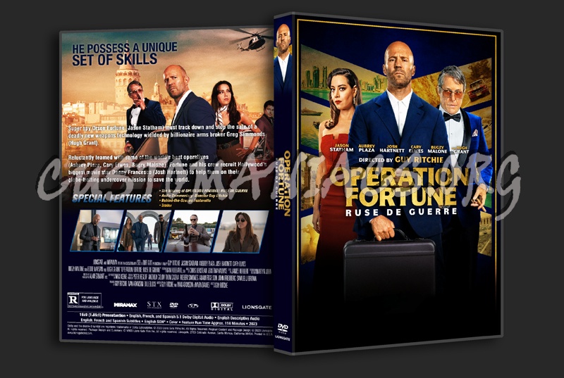 Operation Fortune: Ruse De Guerre dvd cover