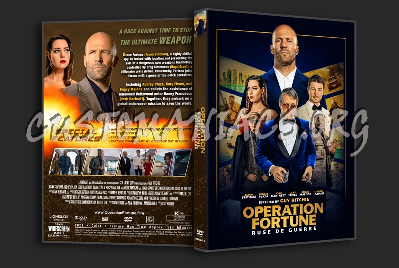 Operation Fortune: Ruse De Guerre dvd cover
