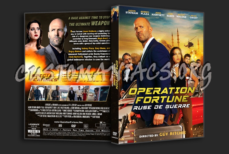 Operation Fortune: Ruse De Guerre dvd cover