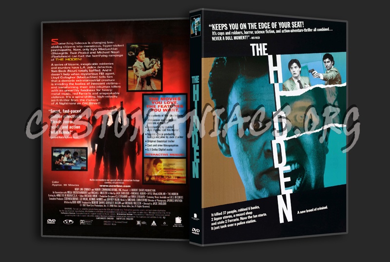 The Hidden dvd cover