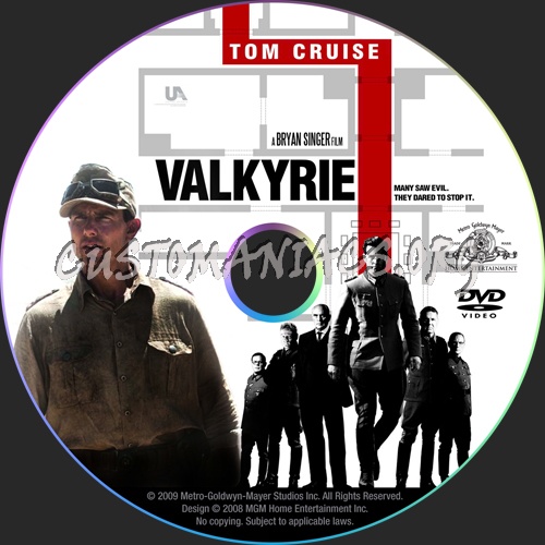 Valkyrie dvd label