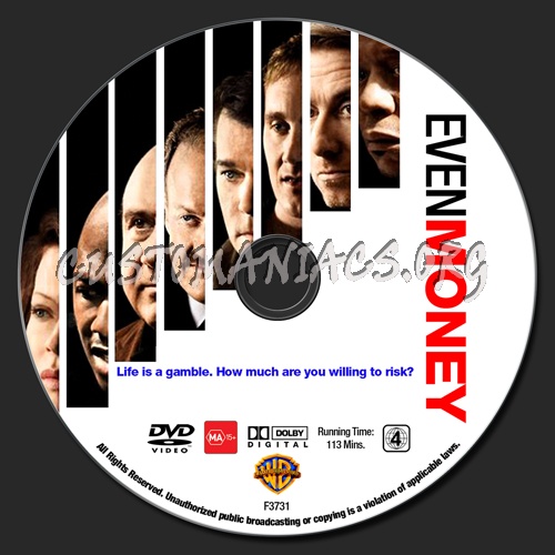 Even Money dvd label