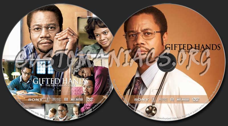 Gifted Hands: The Ben Carson Story dvd label