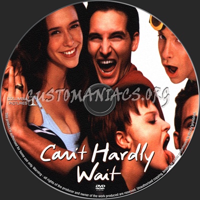 Can't Hardly Wait dvd label