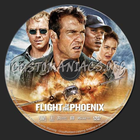 Flight of the Phoenix dvd label