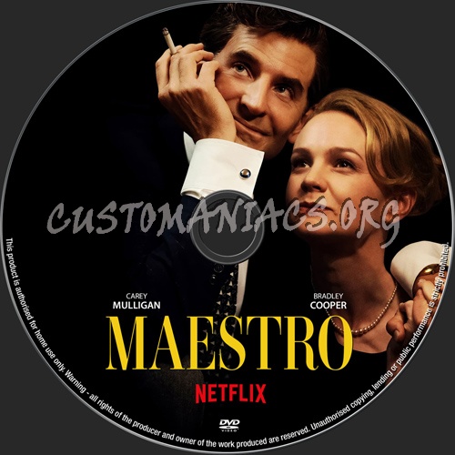 Maestro dvd label