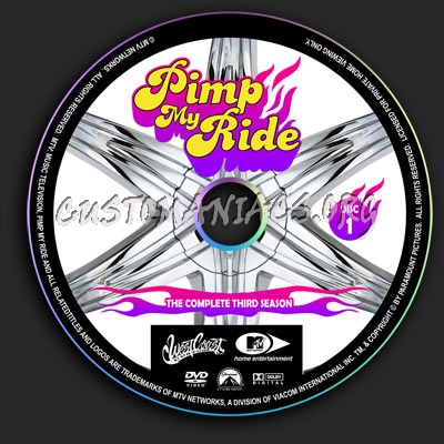 Season 3 dvd label