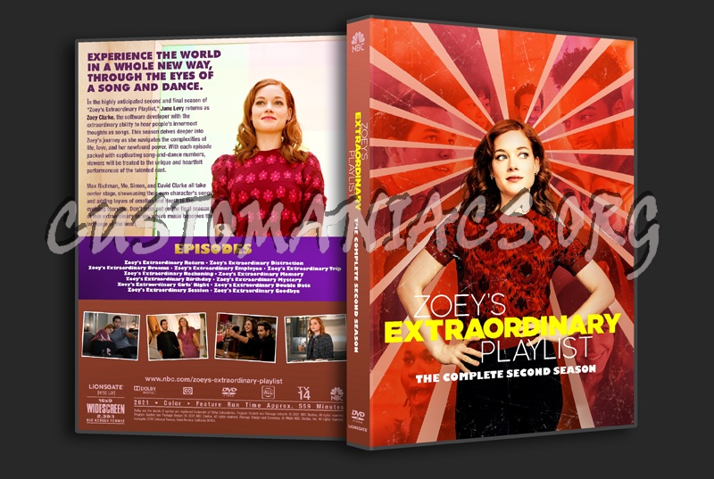 Zoey's Extraordinary Playlist Season 2 dvd cover