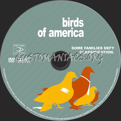 Birds of America dvd label