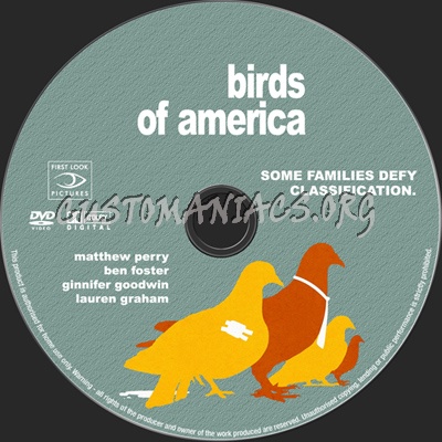 Birds of America dvd label