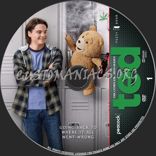 Ted Season 1 dvd label
