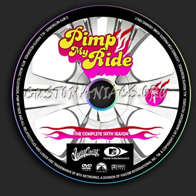 Season 6 dvd label