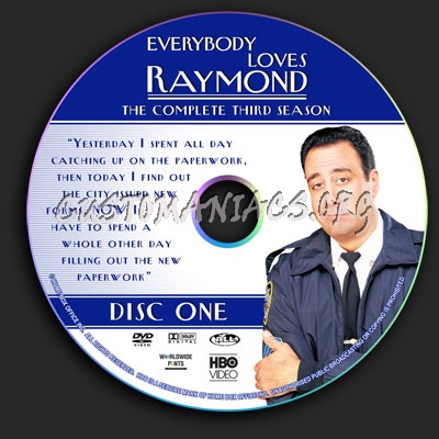 Season 3 - 4 Disc Set dvd label