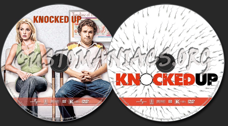 Knocked Up dvd label